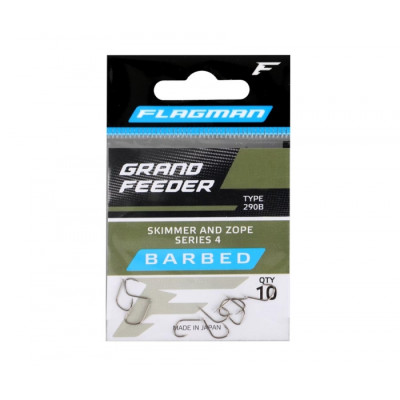 Крючки FLAGMAN Grand Feeder Skimmer And Zope Series 4 №12 Крючки FLAGMAN Grand Feeder Skimmer And Zope Series 4 №12