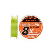 Шнур Select Basic PE X8 150m (салатовый) #0.8/0.12mm 14LB/6kg