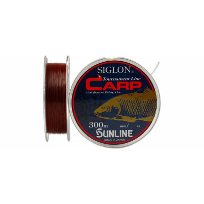 Леска Sunline Siglon Carp 300m 0.410mm 11,0kg красно-корич. Леска Sunline Siglon Carp 300m 0.410mm 11,0kg красно-корич.
