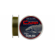 Леска Sunline Siglon Carp 300m 0.280mm 5,5kg ц: мат.зеленый