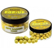 Бойлы плавающие Traper Pop-Up (Banan, банан), 30г/10мм