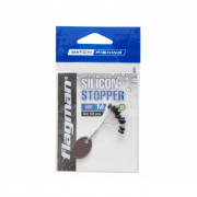 Стопора для лески FLAGMAN чёрный M