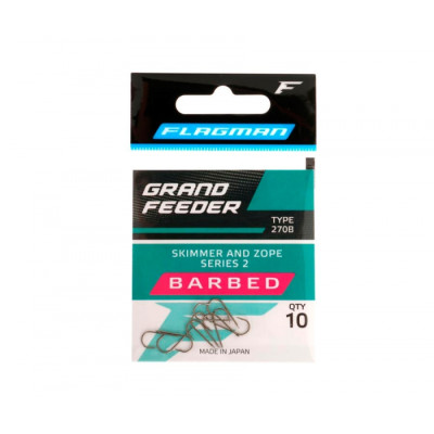 Крючки FLAGMAN Grand Feeder Skimmer And Zope Series 2 №12 Крючки FLAGMAN Grand Feeder Skimmer And Zope Series 2 №12