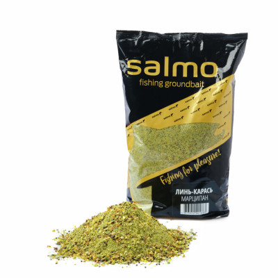 Прикормка Salmo Линь-Карась Марципан 1кг Прикормка Salmo Линь-Карась Марципан 1кг
