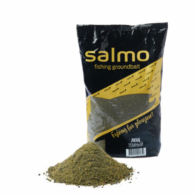 Прикормка Salmo Лещ Тёмный 1кг Прикормка Salmo Лещ Тёмный 1кг