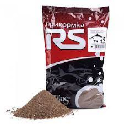 Прикормка RS Карп черный мелкого помола Прикормка RS Карп черный мелкого помола