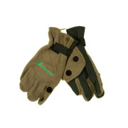 Перчатки TR 095-6 неопреновые с флисом 3 откидных пальца