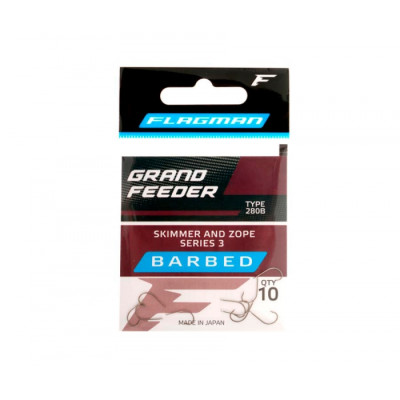Крючки FLAGMAN Grand Feeder Skimmer And Zope Series 3 №14 Крючки FLAGMAN Grand Feeder Skimmer And Zope Series 3 №14