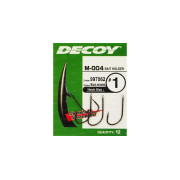 Крючки одинарные Decoy M-004 BAIT HOLDER #4 (12шт в уп
