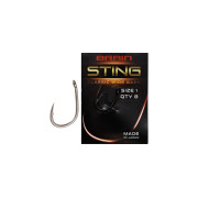 Крючки одинарные Brain Sting Classic Wide Gape #1 (8 шт/уп)