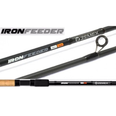 ФИДЕРНОЕ УДИЛИЩЕ ZEMEX IRON MEDIUM FEEDER 12FT 3.6М 90G ФИДЕРНОЕ УДИЛИЩЕ ZEMEX IRON MEDIUM FEEDER 12FT 3.6М 90G