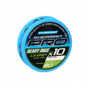 Готовые поводки FLAGMAN Sherman Pro Carp Ready Rigs 0,128mm, #14,80cm