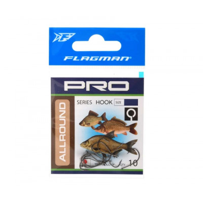 Крючки FLAGMAN Allround # 12 10шт Крючки FLAGMAN Allround # 12 10шт