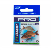 Крючки FLAGMAN F1 Pro Carp # 10 10шт