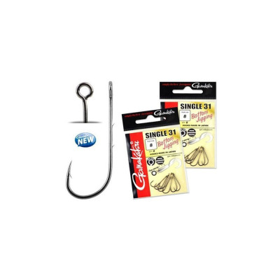 Крючки офсетные Gamakatsu SINGLE HOOK 31 #04 (6шт в уп) Крючки офсетные Gamakatsu SINGLE HOOK 31 #04 (6шт в уп)
