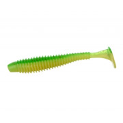 Виброхвост FLAGMAN Mystic Fish Fat 3,3'' #1527 Lime/Lime Chartre