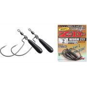 Крючки офсетные Decoy Worm 217 ZERO DAN # 1 (3,5гр) 