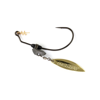 Крючки офсетные Decoy Worm 230G Makisasu Blade Gold #4/0-3.5g Крючки офсетные Decoy Worm 230G Makisasu Blade Gold #4/0-3.5g