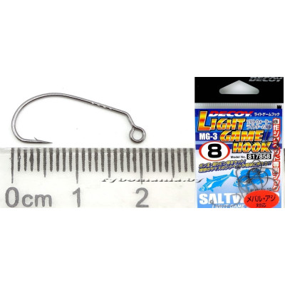 Крючки офсетные Decoy Mini Hook MG-3 №8 (12шт в уп) Крючки офсетные Decoy Mini Hook MG-3 №8 (12шт в уп)