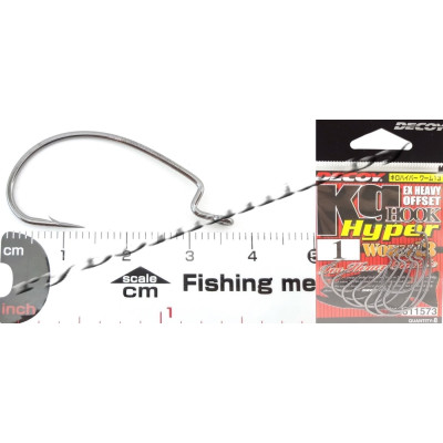 Крючки офсетные Decoy Worm 13 Kg Hyper #1 (8шт в уп) Крючки офсетные Decoy Worm 13 Kg Hyper #1 (8шт в уп)