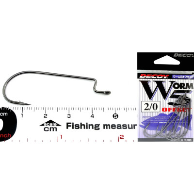 Крючки офсетные Decoy Worm 5 Offset №2/0 (8шт в уп) Крючки офсетные Decoy Worm 5 Offset №2/0 (8шт в уп)