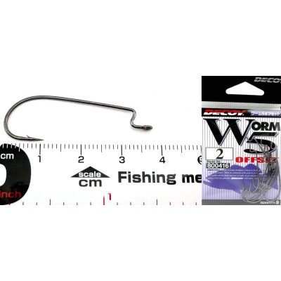 Крючки офсетные Decoy Worm 5 Offset №2 (9шт в уп) Крючки офсетные Decoy Worm 5 Offset №2 (9шт в уп)