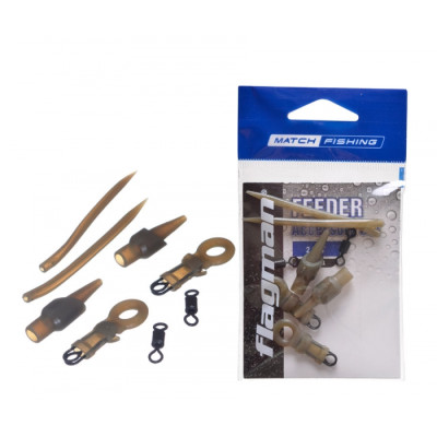Набор для оснастки FLAGMAN Feeder Running Rig Set 2 шт Набор для оснастки FLAGMAN Feeder Running Rig Set 2 шт