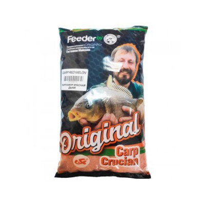 Прикормка Feeder.by Original Carp Red Melon/Карп-Амур Красная Дыня, 1кг Прикормка Feeder.by Original Carp Red Melon/Карп-Амур Красная Дыня, 1кг