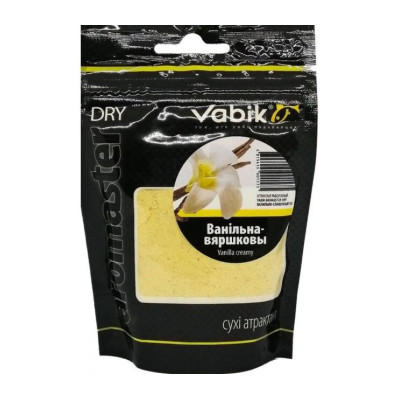Сухой aттрактант Vabik AROMASTER-DRY Ванильно-сливочный 100г Сухой aттрактант Vabik AROMASTER-DRY Ванильно-сливочный 100г
