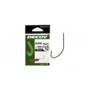 Крючки одинарные Decoy M-005 ZERO-PRO #16 (18шт в уп)