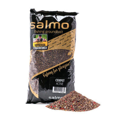 Прикормка Salmo Секрет Active 1кг рецепт Нормунда Грабовскиса Прикормка Salmo Секрет Active 1кг рецепт Нормунда Грабовскиса