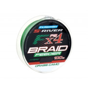 Шнур FLAGMAN S-River Feeder Braid 100м 0,14мм