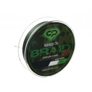 Шок-лидер CARP PRO Shock Braid PE 8x 25 lb 25м Dark Green