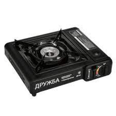 Плита газовая в кейсе TOURIST ДРУЖБА ДП-02 - с переходником Плита газовая в кейсе TOURIST ДРУЖБА ДП-02 - с переходником