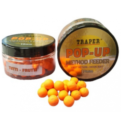 Бойлы плавающие Traper Method Feeder Pop-Up Tutti 30г/10мм Бойлы плавающие Traper Method Feeder Pop-Up Tutti 30г/10мм