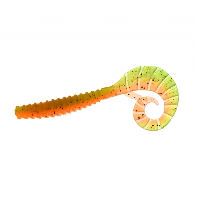 Твистер FLAGMAN TT-Grub 3'' #0215 Orange / Chartreuse Твистер FLAGMAN TT-Grub 3'' #0215 Orange / Chartreuse