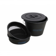 Набор FLAGMAN Armadale Bucket Set With Plastic Riddle 25л (ведро с крышкой для прикормки + таз + сит