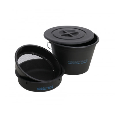 Набор FLAGMAN Armadale Bucket Set With Plastic Riddle 25л (ведро с крышкой для прикормки + таз + сит Набор FLAGMAN Armadale Bucket Set With Plastic Riddle 25л (ведро с крышкой для прикормки + таз + сит