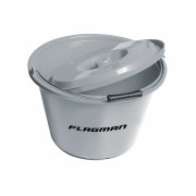 Ведро для прикормки с крышкой FLAGMAN (12л)