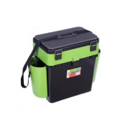 Ящик зимний рыболовный Helios FishBox (зеленый), 19л